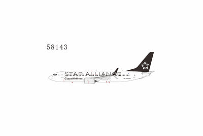 NG Models 1:400 Copa Airlines 737-800/w "Star Alliance" HP-1830CMP 58143