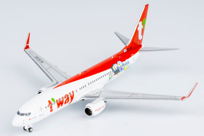 NG Models 1:400 T'Way Air Boeing 737-800 HL8306 (Master Card cs) 58169