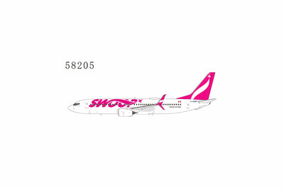 NG Models 1:400 Swoop Airlines Boeing 737-800/w C-GDMP "#Hamilton" (scimitar winglets) 58205