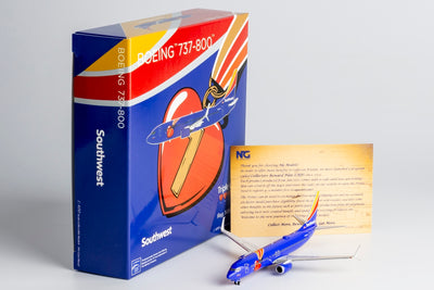 NG Models 1:400 Southwest Airlines Boeing 737-800/w N8681M (new Triple Crown One, scimitar winglets) 58238