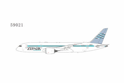NG Models 1:400 ZIPAIR Tokyo Boeing 787-8 Dreamliner JA825J (Interim Livery) 59021
