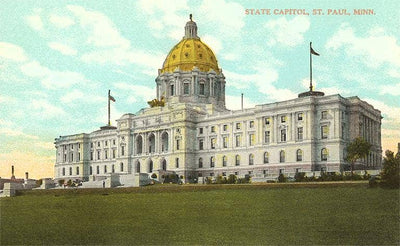 Postcard MN-10 State Capitol, St. Paul