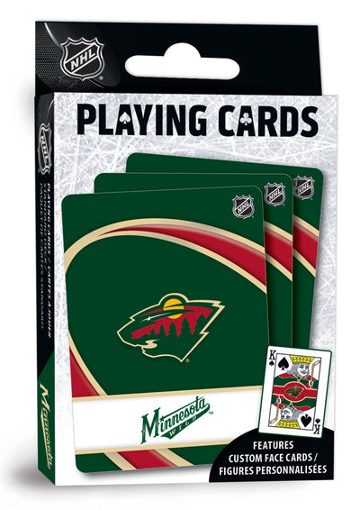 Minnesota Wild Playing Cards
