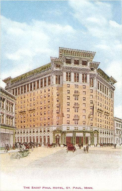 Postcard MN-203 St. Paul Hotel, St. Paul