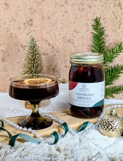 Cranberry Kringle Holiday Cocktail Infusion Kit