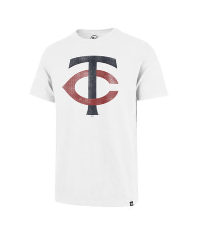 Minnesota Twins Grit Vintage Scrum White Wash Men's T-Shirt