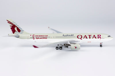 NG Models 1:400 Qatar Airways Airbus A330-200 A7-ACS (FIFA World Cup 2022) 61058