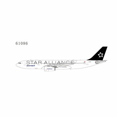 NG Models 1:400 EgyptAir Airbus A330-200 SU-GCK (Star Alliance) 61086