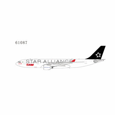 NG Models 1:400 TAM Linhas Aéreas A330-200 PT-MVM (Star Alliance) 61087