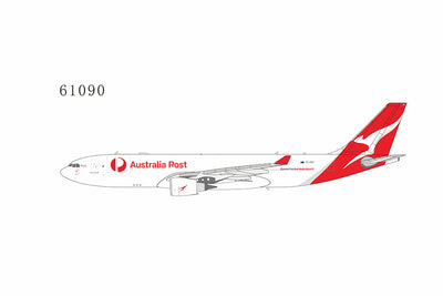 NG Models 1:400 Qantas Freight Airbus A330-200P2F VH-EBF (Australia Post) 61090