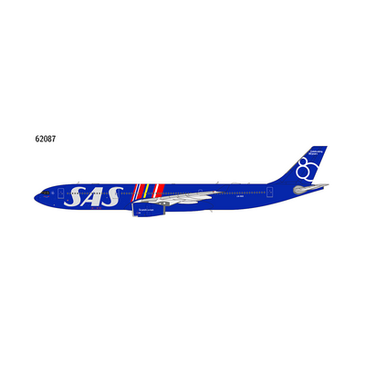 NG Models 1:400 SAS Scandinavian Airlines Airbus A330-300 LN-RKR (Celebrating 80 Years) 62087 PRE-ORDER