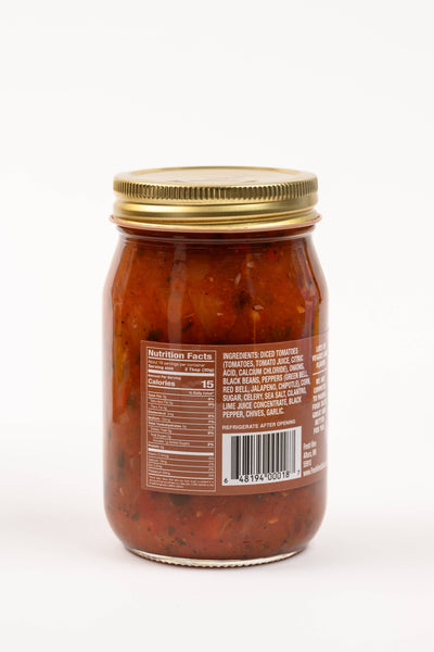 Fresh Vine Chipotle Black Bean and Corn Salsa 16.5oz.