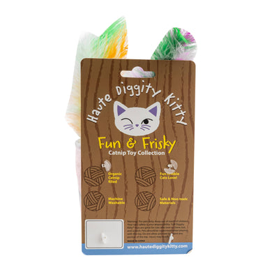 Olicat Cherry + Orange Catnip Toys