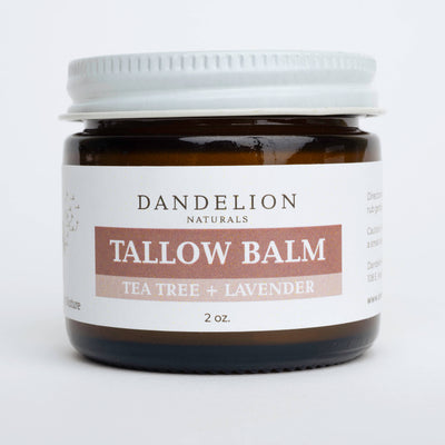 Tallow Balm with Organic Jojoba, Tea Tree & Lavender Oils