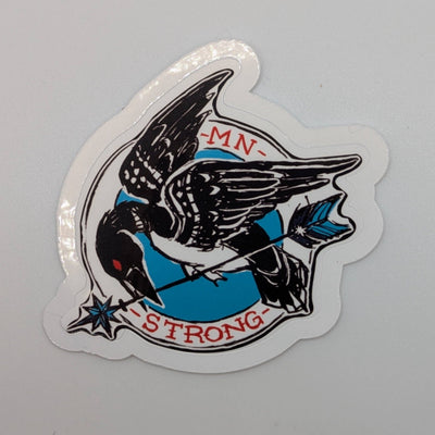 North Star Rebellion's Mockingloon Creative Resistance Sticker