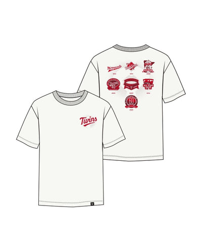 Minnesota Twins Cooperstown Canonized Backer Foundation Sandstone Men's T-Shirt