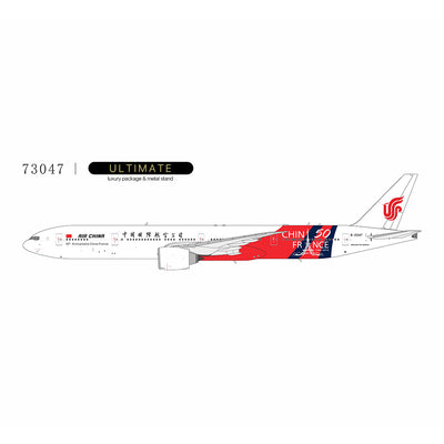 NG Models 1:400 Air China Boeing 777-300ER B-2047 "50 Years of China & France Diplomatic Relations" (w/ stand, Ultimate) 73047 PRE-ORDER