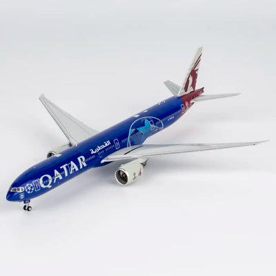 NG Models 1:400 Qatar Airways Boeing 777-300ER A7-BED (UEFA Champions League) 73084 PRE-ORDER