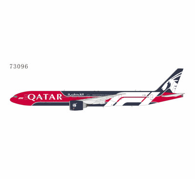 NG Models 1:400 Qatar Airways 777-300ER (New Formula 1 livery) A7-BEG 73096 PRE-ORDER