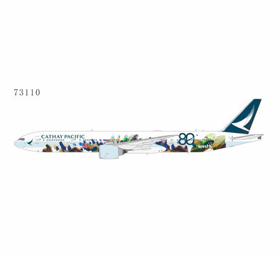 NG Models 1:400 Cathay Pacific Airways Boeing 777-300ER B-KQU Spirit of Hong Kong" (West Kowloon Cultural District) 73110 PRE-ORDER