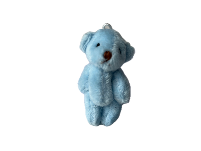 Mini Plush Bear (blue)  