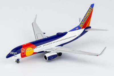 NG Models 1:400 Southwest Airlines Boeing 737-700/w N230WN (Colorado One, Canyon Blue) 77020