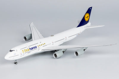 NG Models 1:400 Lufthansa Boeing 747-8i D-ABYM "5 Starhansa" 78011