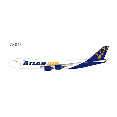 NG Models 1:400 Atlas Air (Qantas Freight) 747-8F N856GT 78019