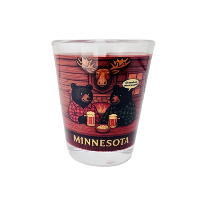 Minnesota I Wondered Where He Went 1.5 oz Shot Glass