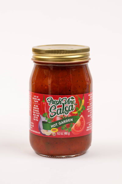 Fresh Vine Hot Garden Salsa 16.5oz.