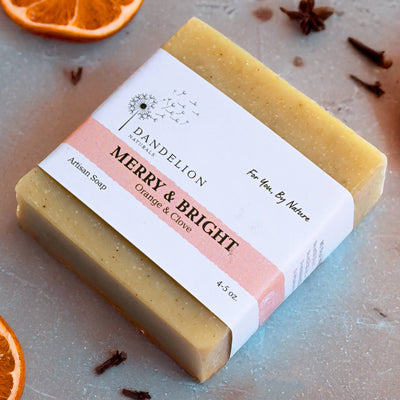 Merry and Bright Holiday Bar Soap - Limited Edition