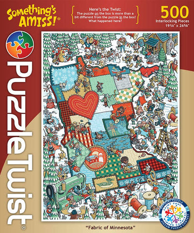 Fabric of Minnesota PuzzleTwist Puzzle