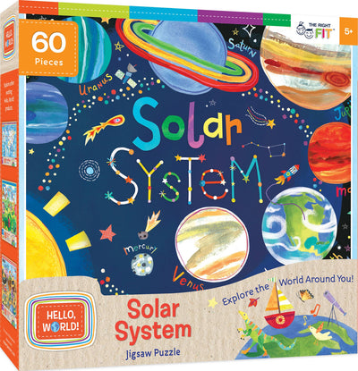 Hello, World! - Solar System 60 Piece Puzzle