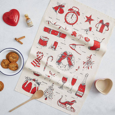 Christmas Delight Tea Towel