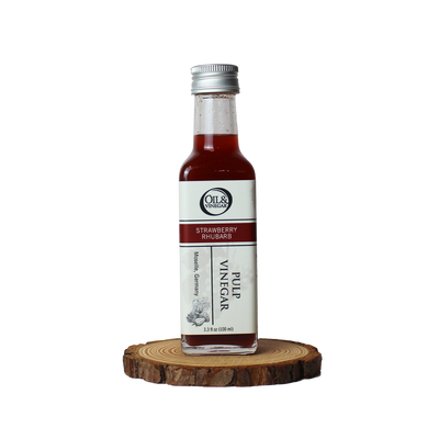 Strawberry Rhubarb Pulp Vinegar