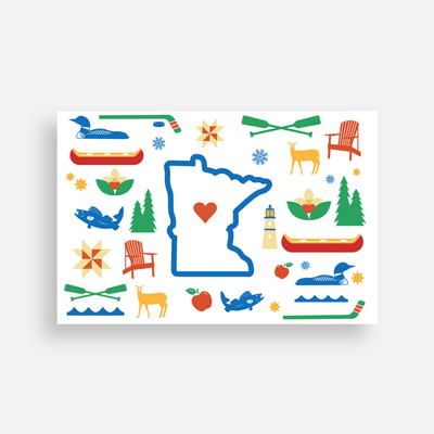 Postcard | MN Love Icons