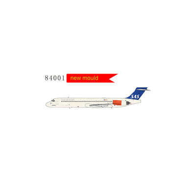 NG Models 1:400 Scandinavian Airlines - SAS McDonnell Douglas MD-87 SE-DIC "Grane Viking" 84001 PRE-ORDER