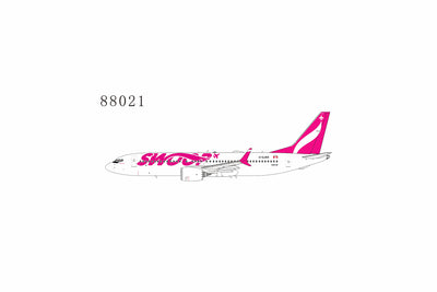 NG Models 1:400 Swoop Airlines Boeing 737 MAX 8 C-GJKK "#Swoopster" 88021