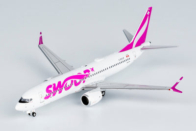 NG Models 1:400 Swoop Airlines Boeing 737 MAX 8 C-GYLP "#Halifax" 88023