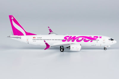 NG Models 1:400 Swoop Airlines Boeing 737 MAX 8 C-GYLP "#Halifax" 88023