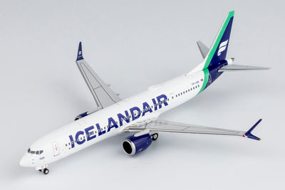 NG Models 1:400 Icelandair Boeing 737 MAX 9 TF-ICB "Langjökull" (Green tail) 89006