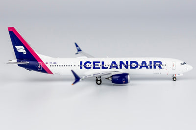 NG Models 1:400 Icelandair Boeing 737 MAX 9 TF-ICD "Baula" (Magenta tail) 89008