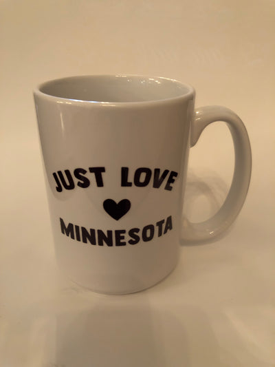 Just Love Minnesota Heart Mug