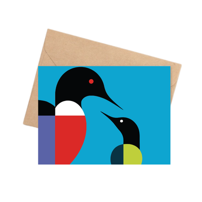 Notecard | TAALLA Loon + Baby