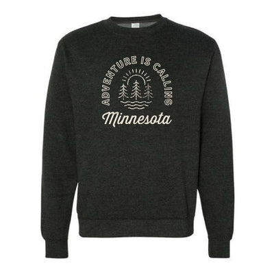 Adventure Is Calling MN Unisex Midweight Crewneck Sweatshirt