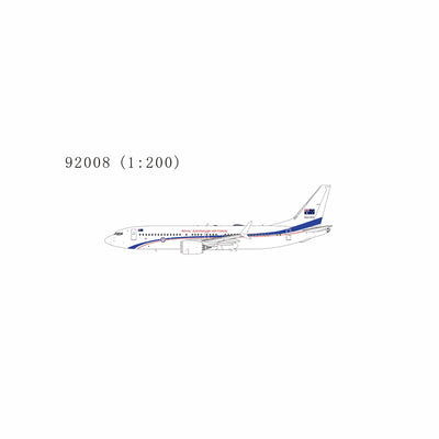 NG Models 1:200 Royal Australian Air Force (RAAF) Boeing 737 MAX 8 VIP A62-002 92008 PRE-ORDER