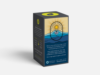 Tea Box with Mountain Chai individual Tea Bags