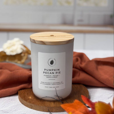 Pumpkin Pecan Pie Soy Wax Candle