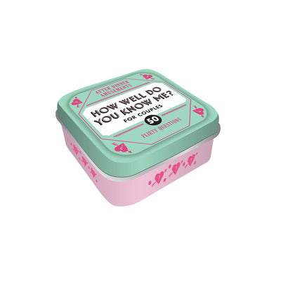 After Dinner Amusements: How Well Do You Know Me? For Couples