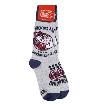 Kicking Ass for the Working Class Socks
